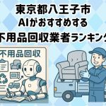 八王子市　AIがおすすめする 不用品回収業者ランキング